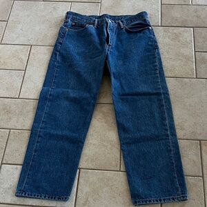 Levi's 550 Men's Straight Blue Jeans